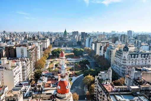 Uitzicht over Buenos Aires
