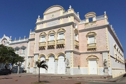 Het theater in Cartagena